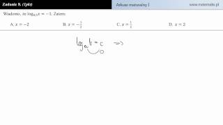 Zadanie 8  Próbny arkusz maturalny P1 poziom podstawowy [upl. by Cahra]
