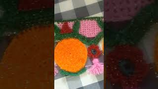 woolen ka Kalash toran crochet diy [upl. by Jeaz]