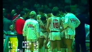 Ciao Crem Varese vs Australian Udine 1985 [upl. by Grindle]