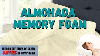 ALMOHADA MEMORY FOAM 😴 Almohada Dreamlab Neck ¿Vale la pena COMPRARLA  Unboxing [upl. by Asreht457]