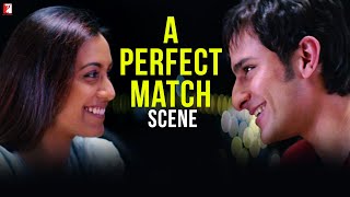 A Perfect Match  Scene  Hum Tum  Saif Ali Khan Rani Mukerji  Award Winning Scene [upl. by Ynohtnaeoj]