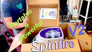 Spinfire Pro 2 Tennis Ball Machine Portable and easy setup right out of the box [upl. by Madeline]