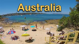 Fairlight Walk Manly Australia Feb 2024  4K Video [upl. by Wilder246]