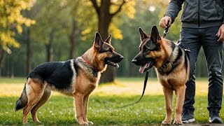 How to stop Dog Anxiety Aggression Pulling on the leash German Shepherd Training Full tutorial [upl. by Sucirdor]