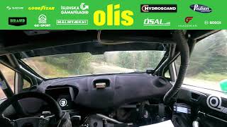 Malcolm Wilson Rally 2024 onboard  Gunnar Karl amp Ísak  SS3 Wythop [upl. by Esidnac]