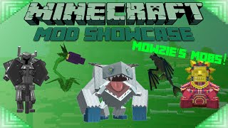 MOWZIES MOBS  Minecraft Mod Showcase INSANE MONSTERS [upl. by Katti]