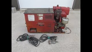 Lincoln Model AC225DC2106 Portable Gas Welder Generator 6000 Watt [upl. by Aivart899]