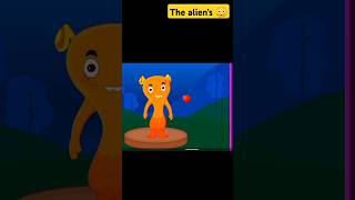 The aliens eyes and mouth are feeding kids cartoon cartoonvideo [upl. by Asher]