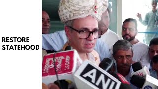 Restore Statehood To JampK Post Assembly Election Omar Abdullah [upl. by Cleland]