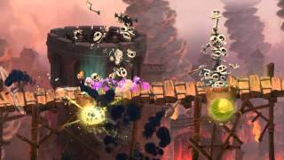 Rayman Legends  Castle Rock Gameplay Footage EUROPE [upl. by Normi]