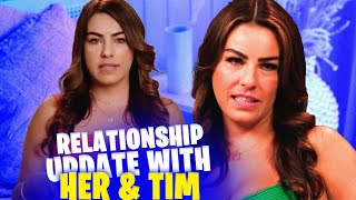 Veronica Rodriguez Sets the Record Straight on Engagement Rumors with Tim Malcolm [upl. by Earehc]