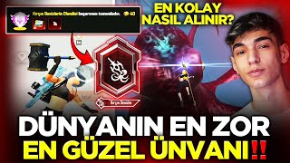 7 MAÇ WİN VE ÜNVAN GÖREVİ YENİDEN GELDİ TÜM TAKTİLERİ VERDİM ÜNVANI ALMAK ÇOK KOLAY  Pubg Mobile [upl. by Rhiana]