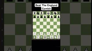 Beat the Englund Gambit chesstips chess chesstraps [upl. by Sarat]