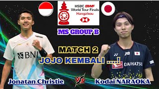 Kodai NARAOKA JPN vs Jonatan Christie INA  BWF WTF 2024 [upl. by Braswell]