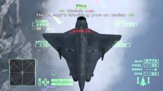 Ace Combat Zero 10th Anniversary Mission 1 quotGlacial Skiesquot [upl. by Kaya]