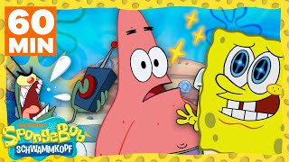 SpongeBob  Die besten Folgen von SpongeBob für 1 Stunde Teil 2  SpongeBob Schwammkopf [upl. by Comras]