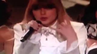 Taylor Swift Mocks Harrys British Accent at the Grammys  LIVE 21013 [upl. by Shulman]