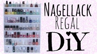 Nagellackregal DIY [upl. by Soalokin]