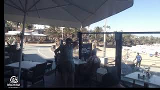 Webcam Lanzarote  Live Stream from the Beachbar in Costa Teguise [upl. by Beard]