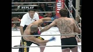 Alexander Emelianenko vs James Thompson Best moments Knockout [upl. by Rexford]