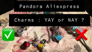 Pandora Charms on Aliexpress  YAY or NAY [upl. by Assirolc]