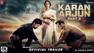 Karan Arjun 2  Official Trailer  Salman Khan  Shahrukh Khan  Madhuri Dixit  Karan Arjun 2 [upl. by Ivett]