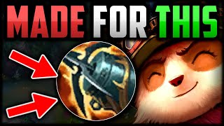 TEEMO WAS MADE FOR THIS Best AD TEEMO Top Build How to Play Teemo AD Top  League of Legends [upl. by Schram]