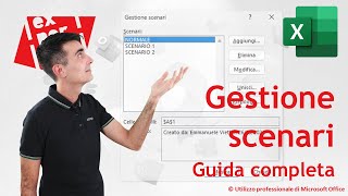 EXCEL  STRUMENTI DI SIMULAZIONE 📽 La Gestione scenari  guida completa [upl. by Keffer]