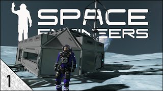 Space Engineers Survival Episode 1  A Cold New Start 2024 [upl. by Eleumas]