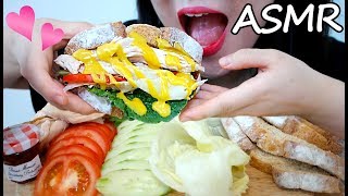 로티세리 2탄 치킨 샌드위치 리얼사운드 먹방 ASMR Part 2 Rotisserie Chicken Sandwich Eating Sounds No Talking [upl. by Deryl53]