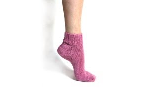 Learn to Knit Magic Loop Socks  Part 1 [upl. by Rosette]