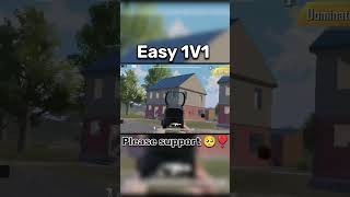 Easy 1V1💀☠️bgmi pubgmobile trending youtube bmps2024 shorts shortvideo viralshorts [upl. by Anomer]