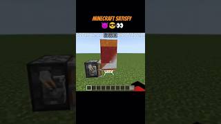 Minecraft satisfying watch full shorts minecraft satisfying shorts viralshorts 😈😎👀 [upl. by Ong144]