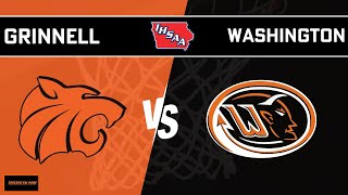 Grinnell Varsity Boys Basketball vs Washington 113023 at 730 pm [upl. by Alracal]