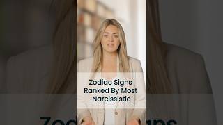 Zodiac Signs Ranked By Most Narcissistic shorts Narcissistic zodiac starsigns [upl. by Maurreen]