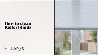 How to clean Roller blinds [upl. by Abner]