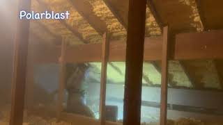 Close cell spray foam insulation removal [upl. by Krutz355]