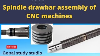 spindle drawbar assemblyVMCHMC CNC machines [upl. by Llesirg15]