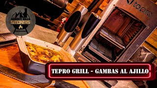 Tepro Toronto Steak grill  Gambas Al Ajillo Recipe Garlic prawns [upl. by Alroi]