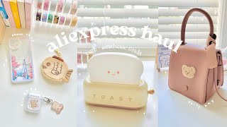 🧸 cute amp aesthetic aliexpress haul ♡ unique and useful items asmr  lofi [upl. by Thoma666]