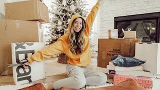 HUGE PACKAGE UNBOXING VLOGMAS DAY 5 [upl. by Arva]