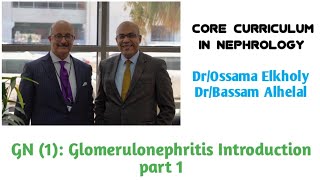 GN 1 Glomerulonephritis Introduction Part 1 DrOssama Elkholy [upl. by Notsreik486]