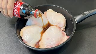 I dont eat at KFC anymore because Im cooking chicken wings in a pan with Cola [upl. by Anavoj386]