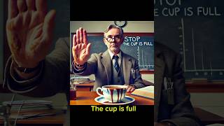 “Empty your cup”ZenWisdomMindfulnessEmptyYourCup [upl. by Clift]