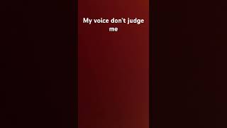 My voice  singer fyp funny cool dontjudge [upl. by Nesilla]