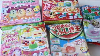 Japanese Interesting 5 DIY Candy Making Kits PopinCookin Candy Souvenir ASMR [upl. by Notnroht]