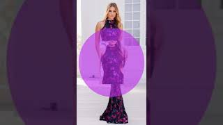 Romagic Elegant Flowers Sequin Sleeveless O Neck Evening Party Dress Sexy Bodycon Mermaid Long Li [upl. by Ahtnahc]