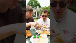 Two Brits try American Breakfast [upl. by Behnken]