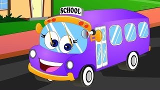 Wheels on the bus childrens song  Nursery rhymes [upl. by Ibbie94]