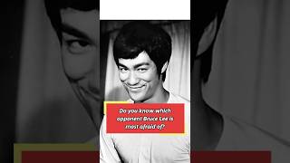 Do you know which opponent Bruce Lee is most afraid of celebrity brucelee entertainment usa [upl. by Heddi245]